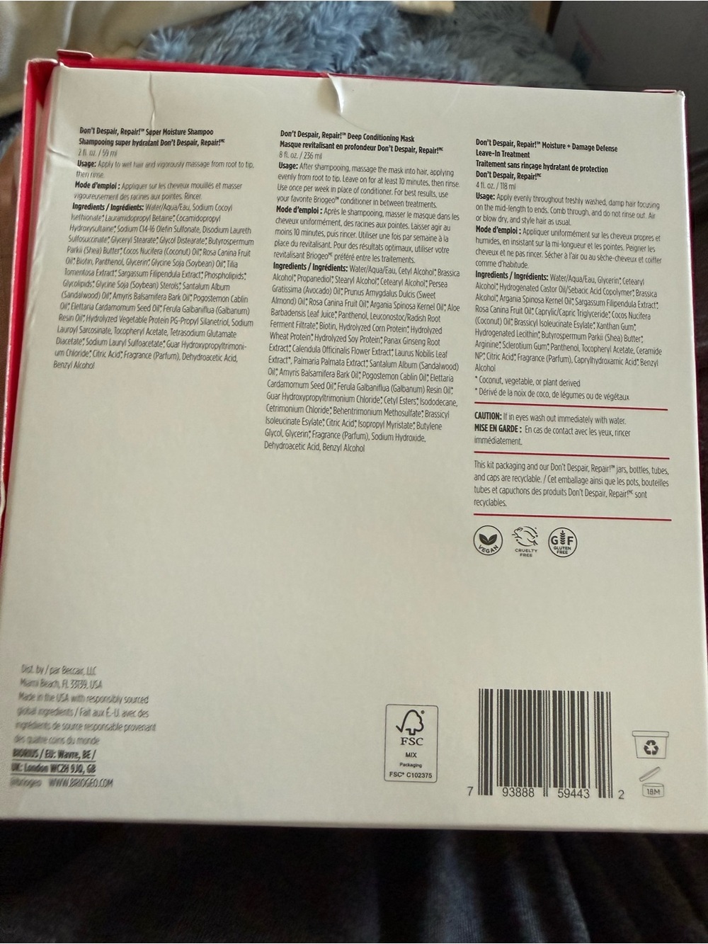 Briogeo Hair Repair Remedies Kit -3pc - Picture 4 of 5